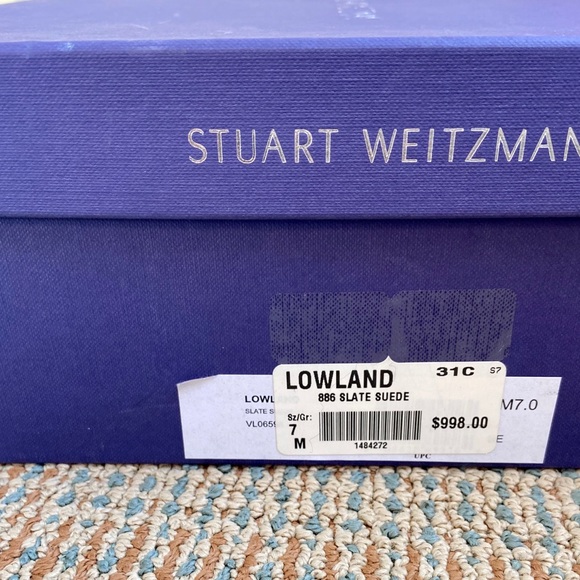 STUART WEITZMAN lowlander Grey Boots size 7 - Picture 9 of 15